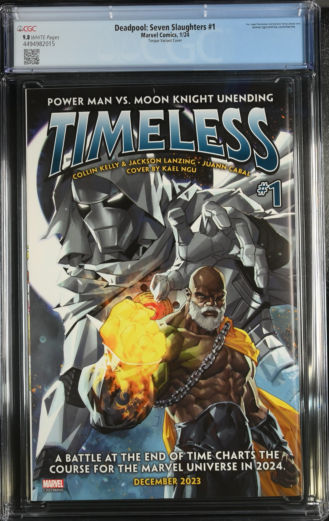 Deadpool: Seven Slaughters #1 Torque Variant CGC 9.8