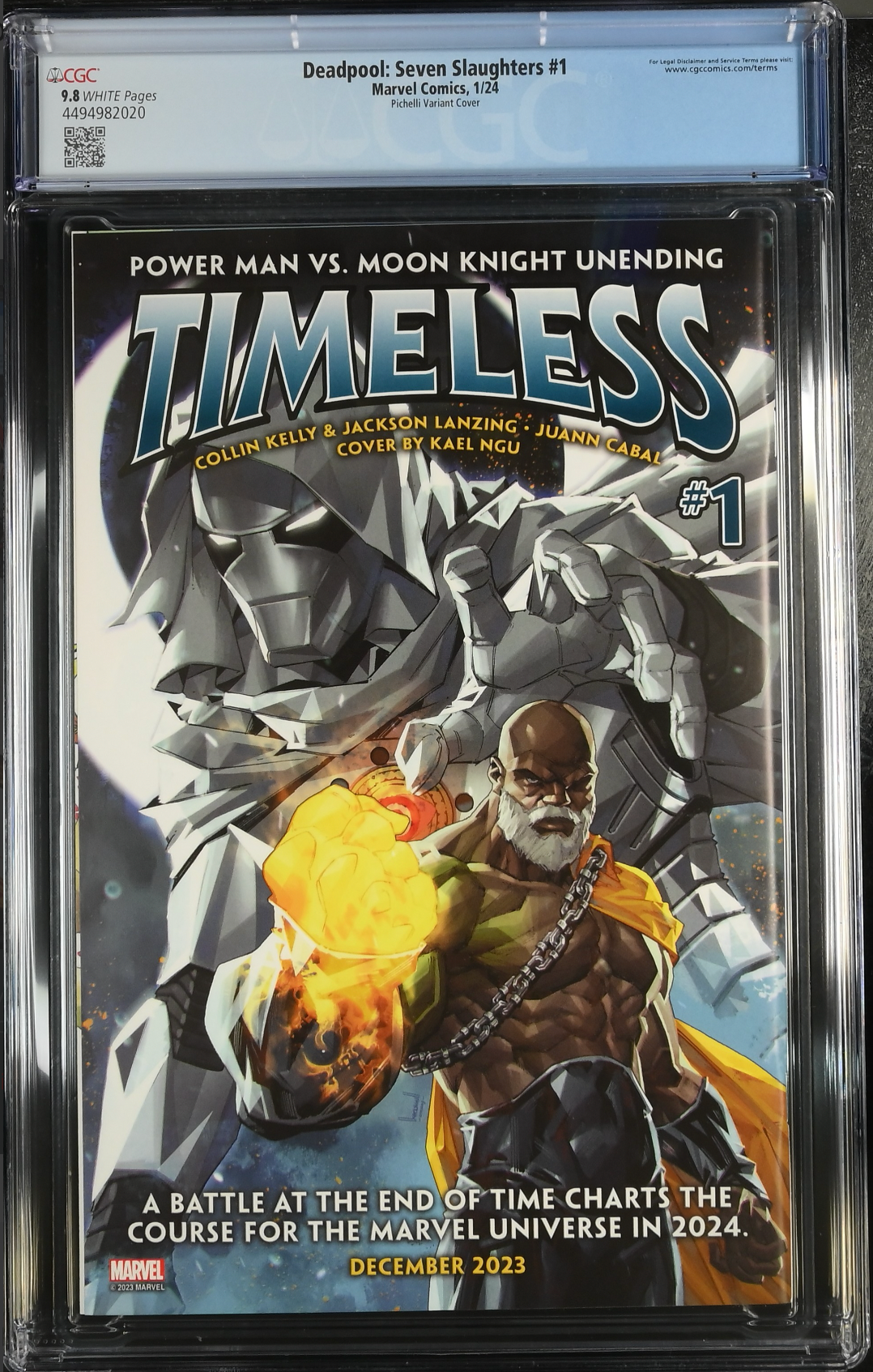 Deadpool: Seven Slaughters #1 Pichelli Variant CGC 9.8