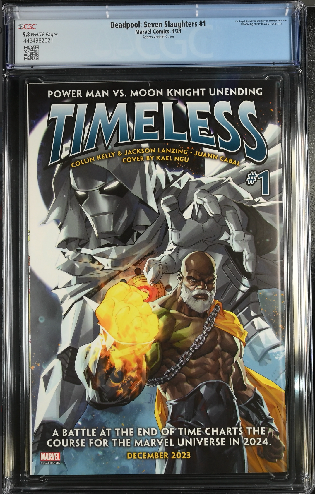 Deadpool: Seven Slaughters #1 Adams 1:25 Retailer Incentive Variant CGC 9.8