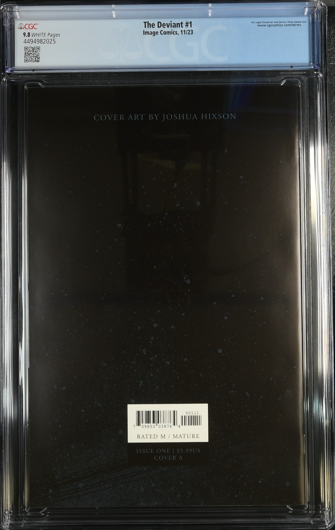 The Deviant #1 CGC 9.8