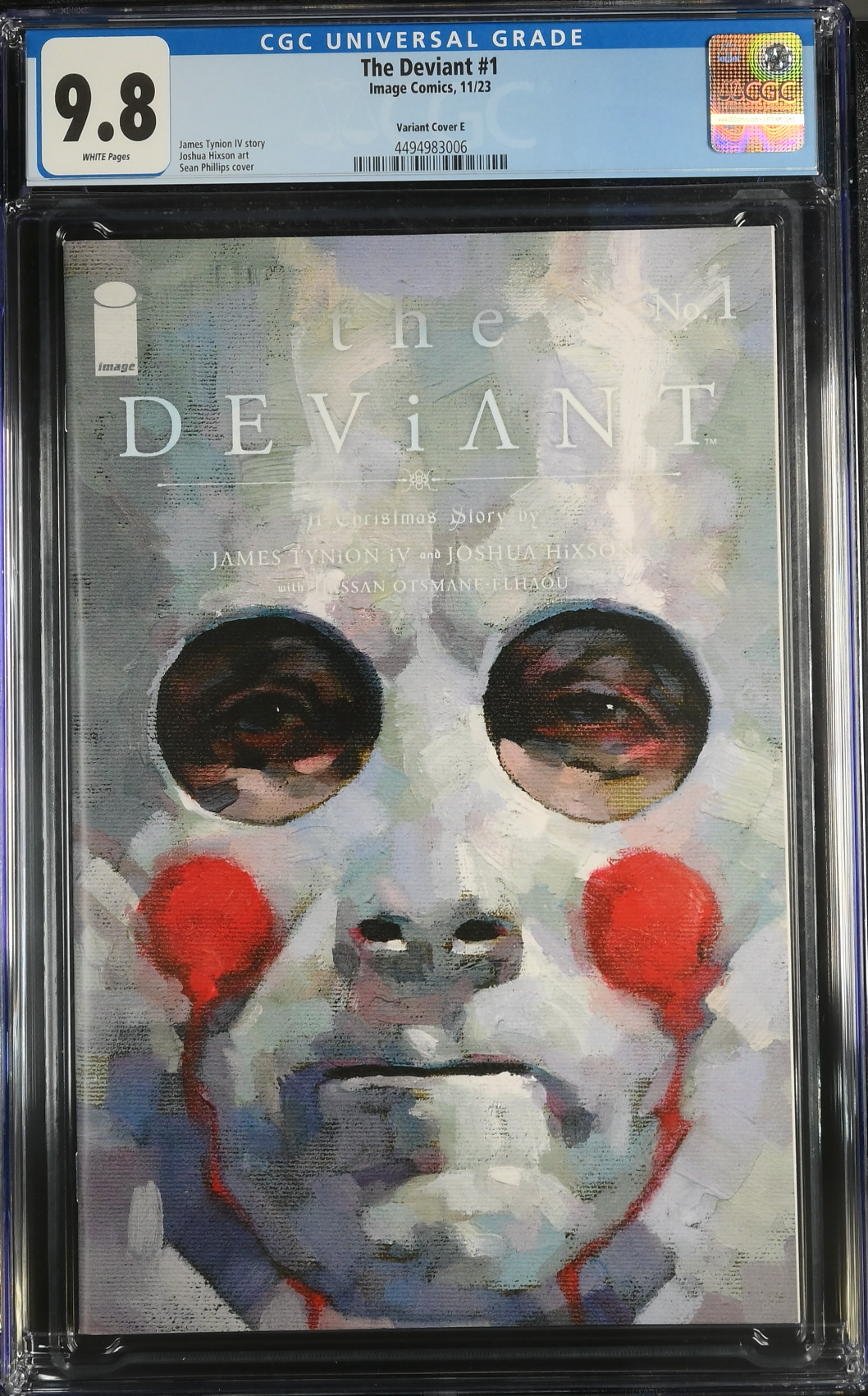 The Deviant #1 Phillips 1:50 Retailer Incentive Variant CGC 9.8