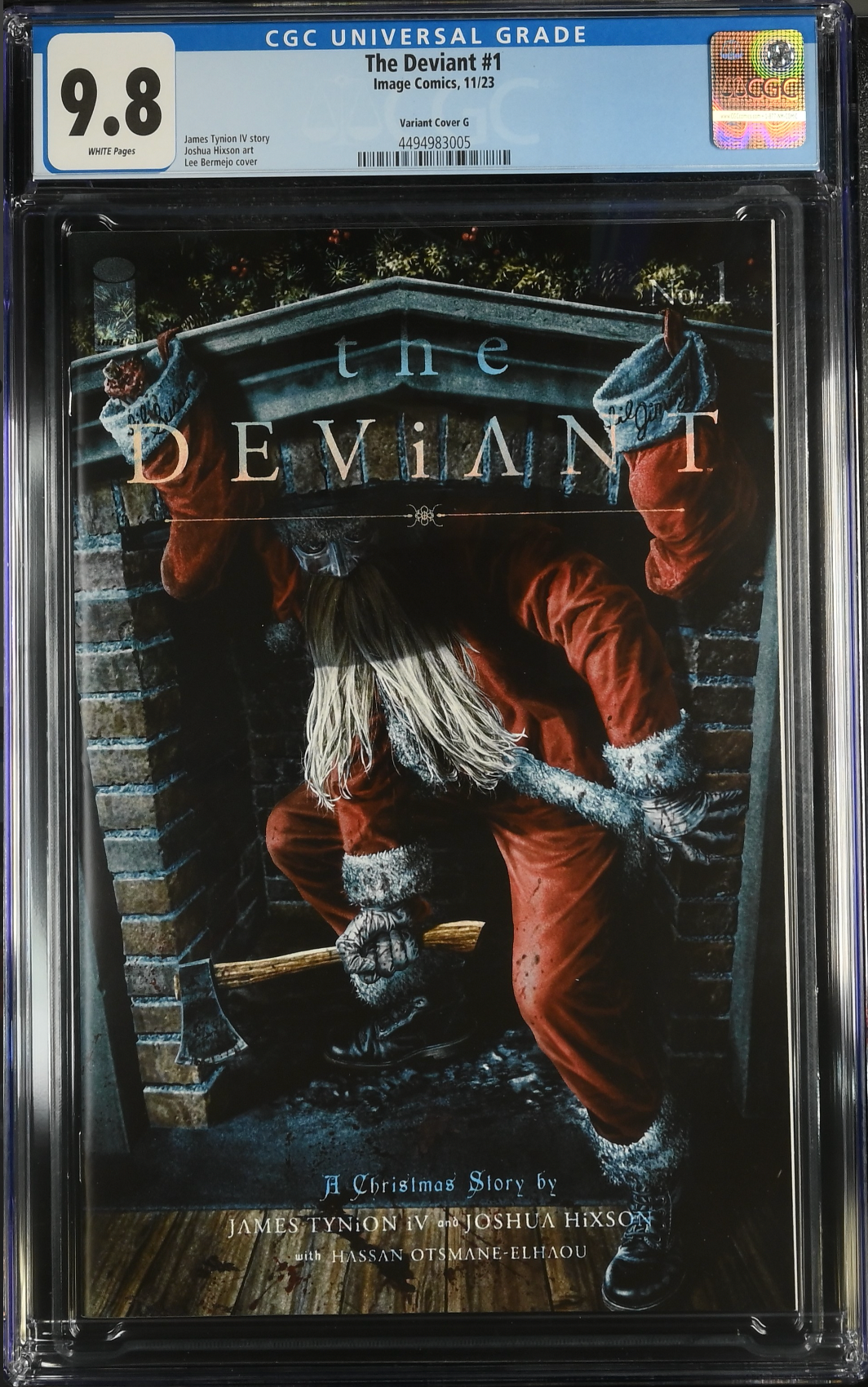 The Deviant #1 Bermejo 1:100 Retailer Incentive Variant CGC 9.8