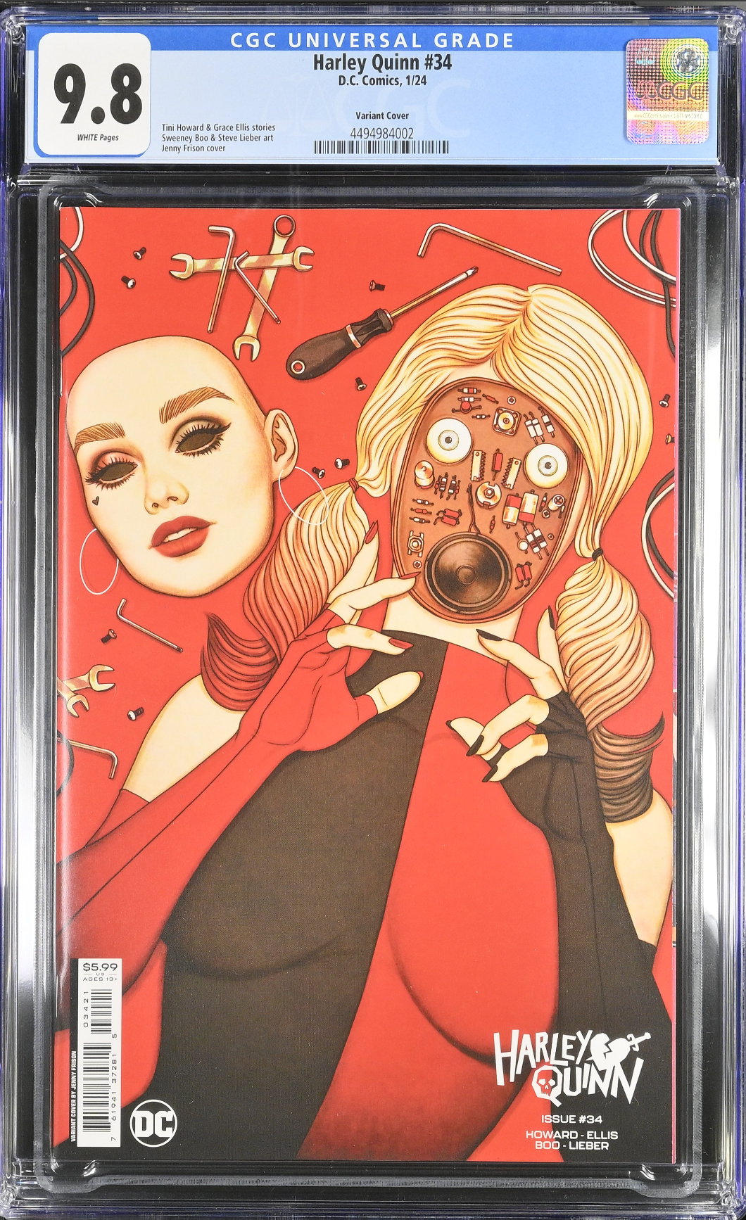 Harley Quinn #34 Frison Variant CGC 9.8