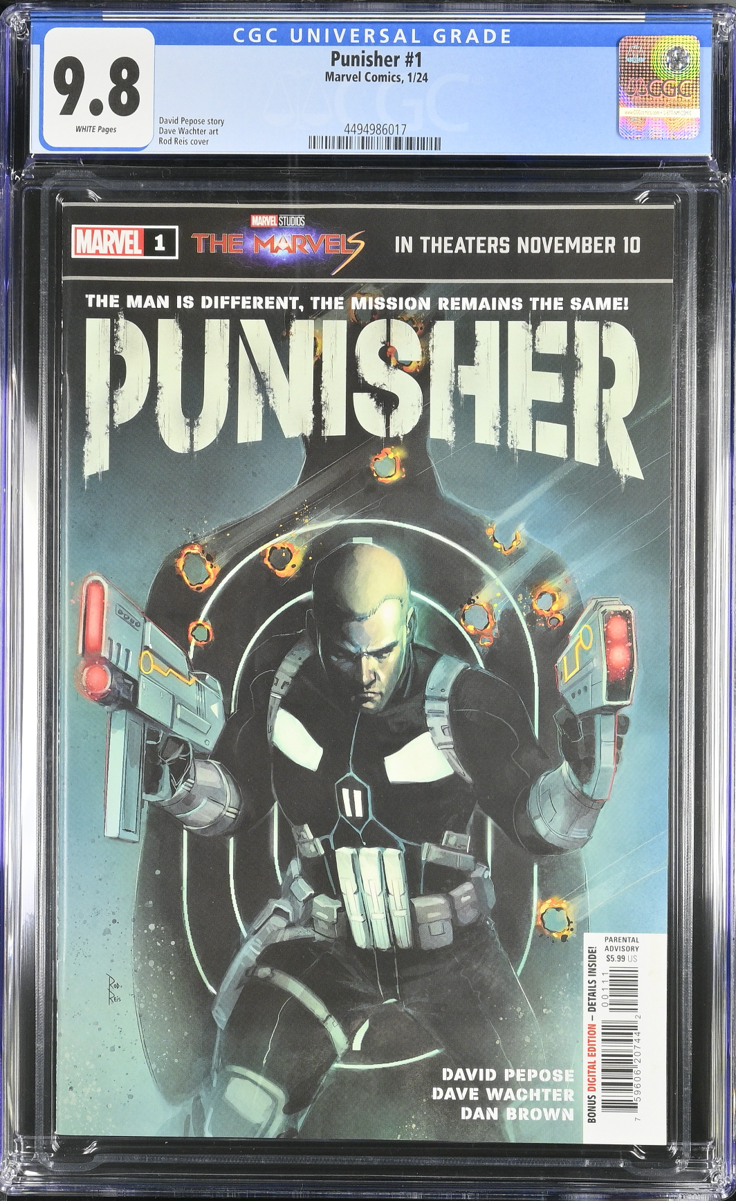 Punisher #1 CGC 9.8