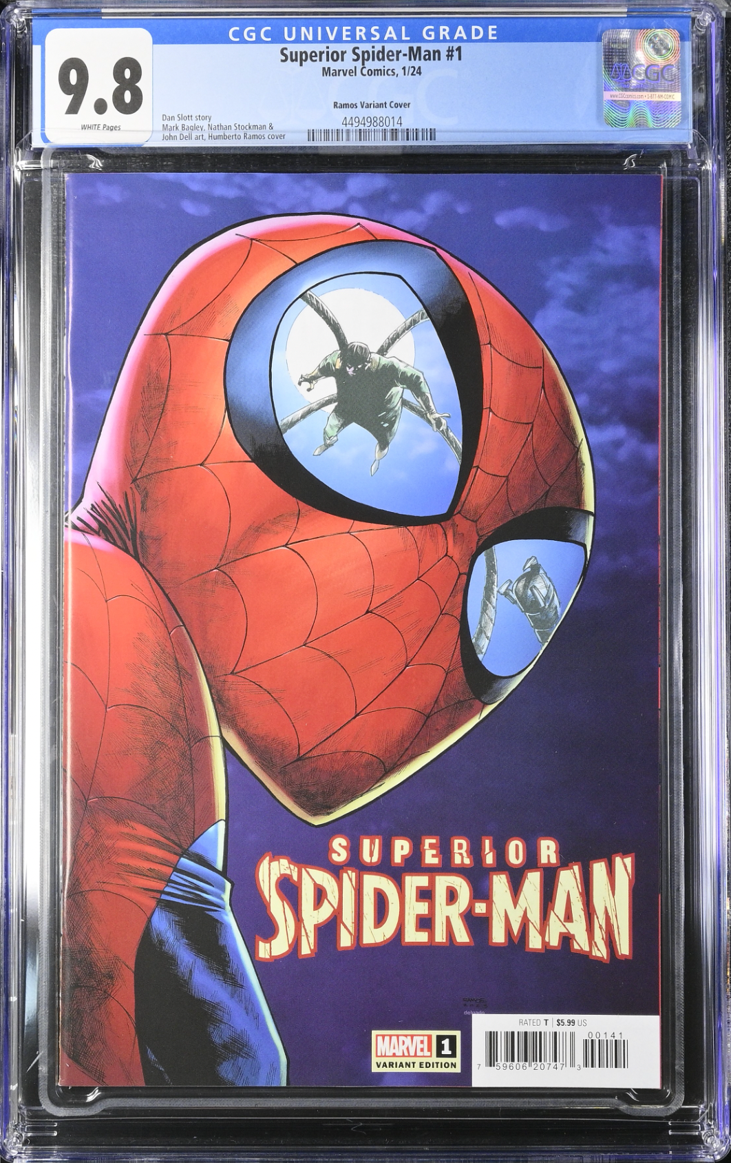 Superior Spider-Man #1 Ramos Variant CGC 9.8