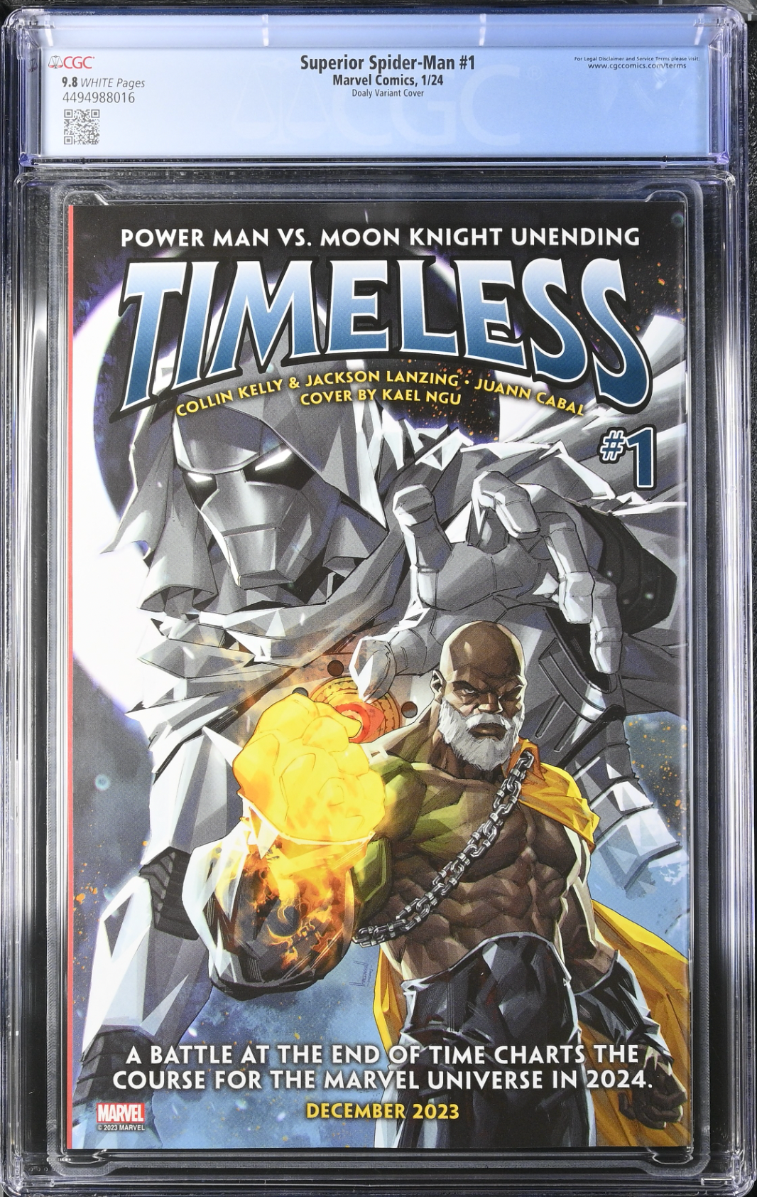 Superior Spider-Man #1 Doaly 1:50 Retailer Incentive Variant CGC 9.8