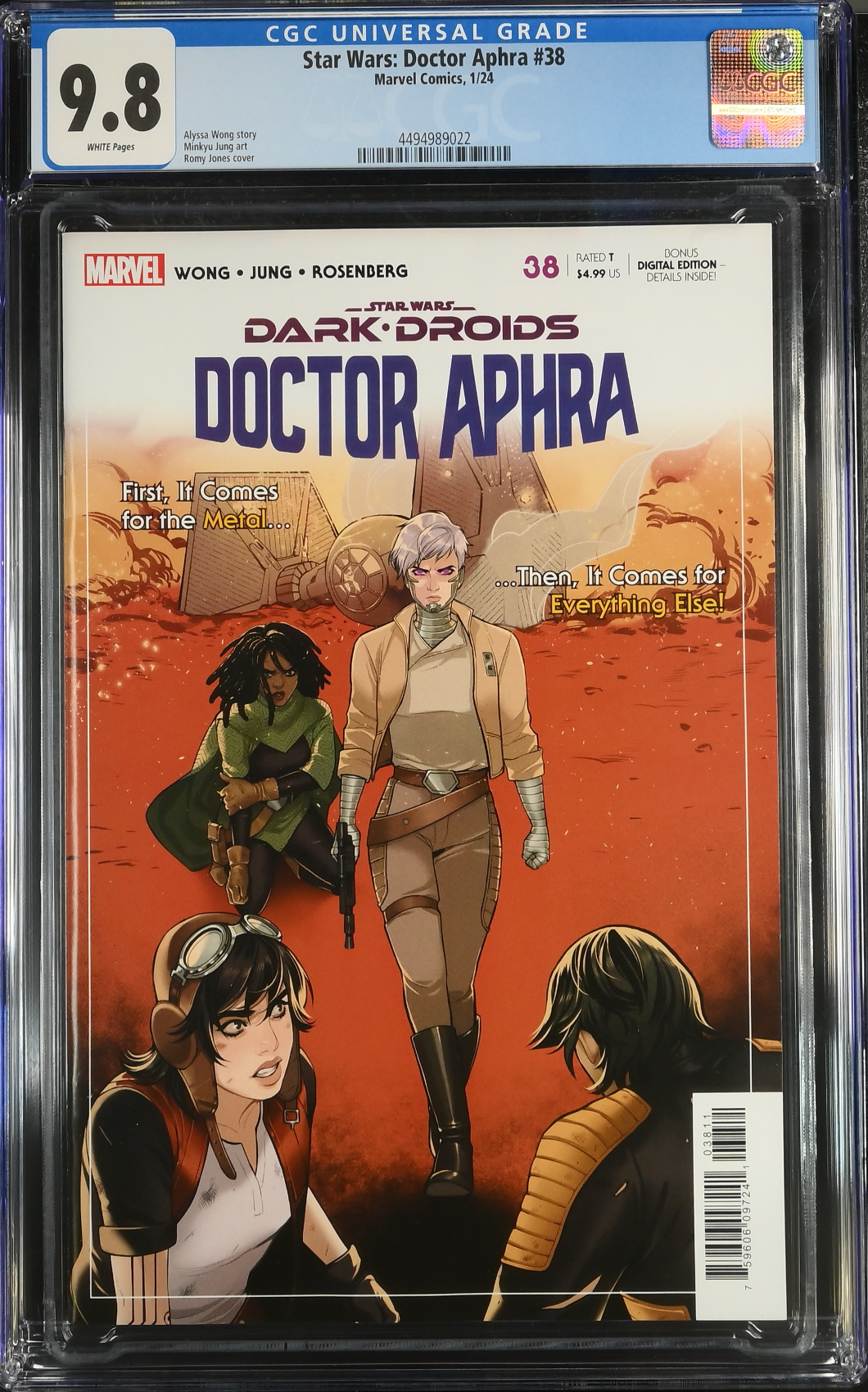 Star Wars: Doctor Aphra #38 CGC 9.8