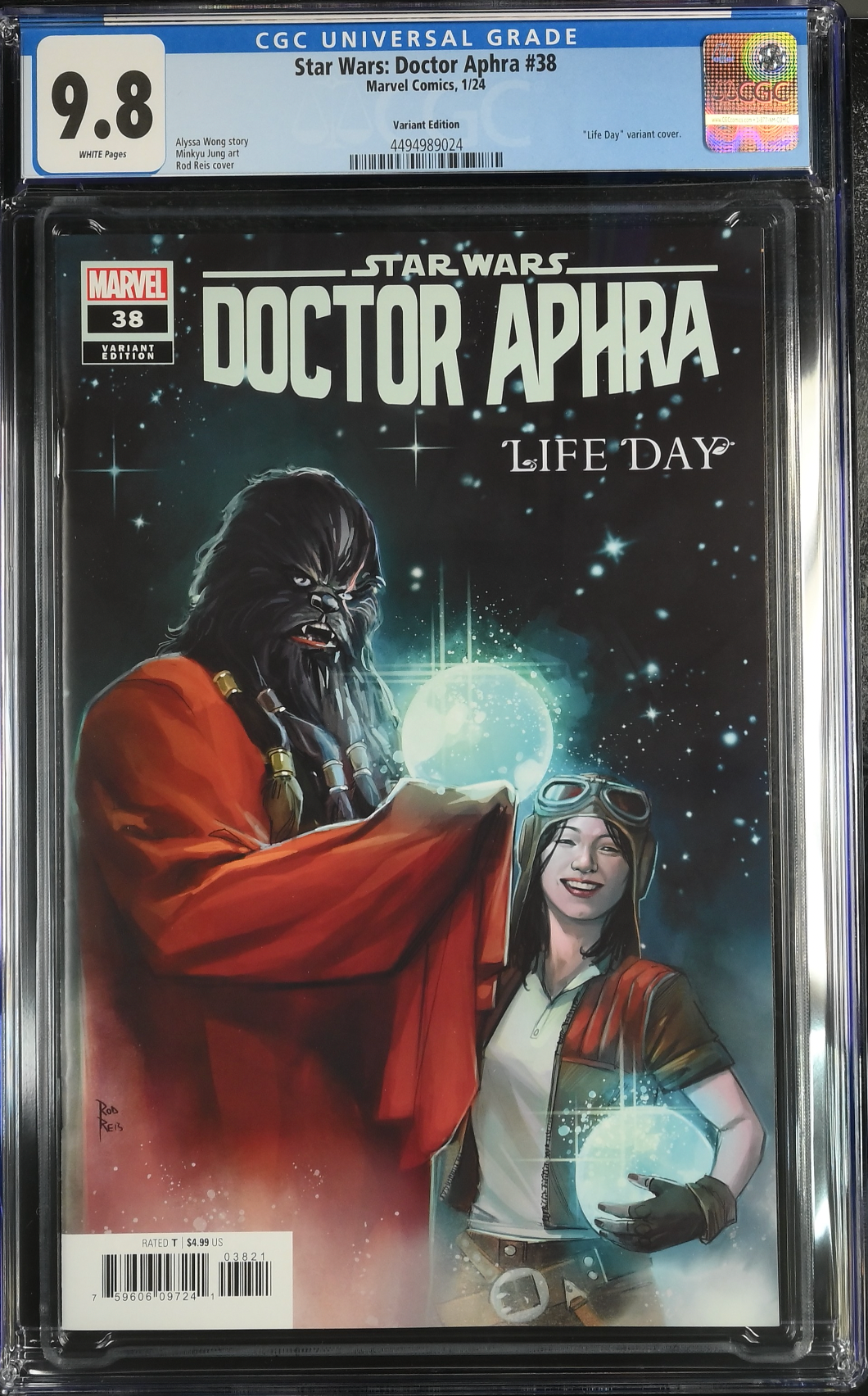 Star Wars: Doctor Aphra #38 Reis Variant CGC 9.8