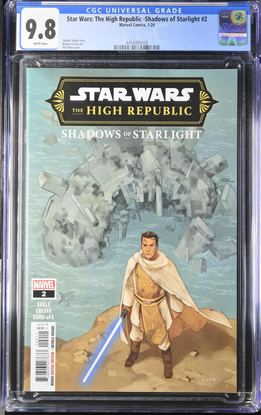 Star Wars: The High Republic - Shadows of Starlight #2 CGC 9.8