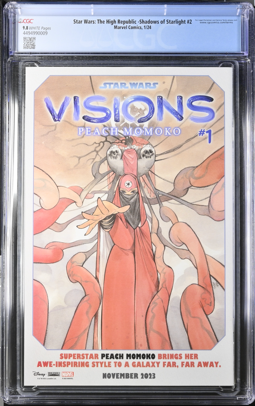 Star Wars: The High Republic - Shadows of Starlight #2 CGC 9.8