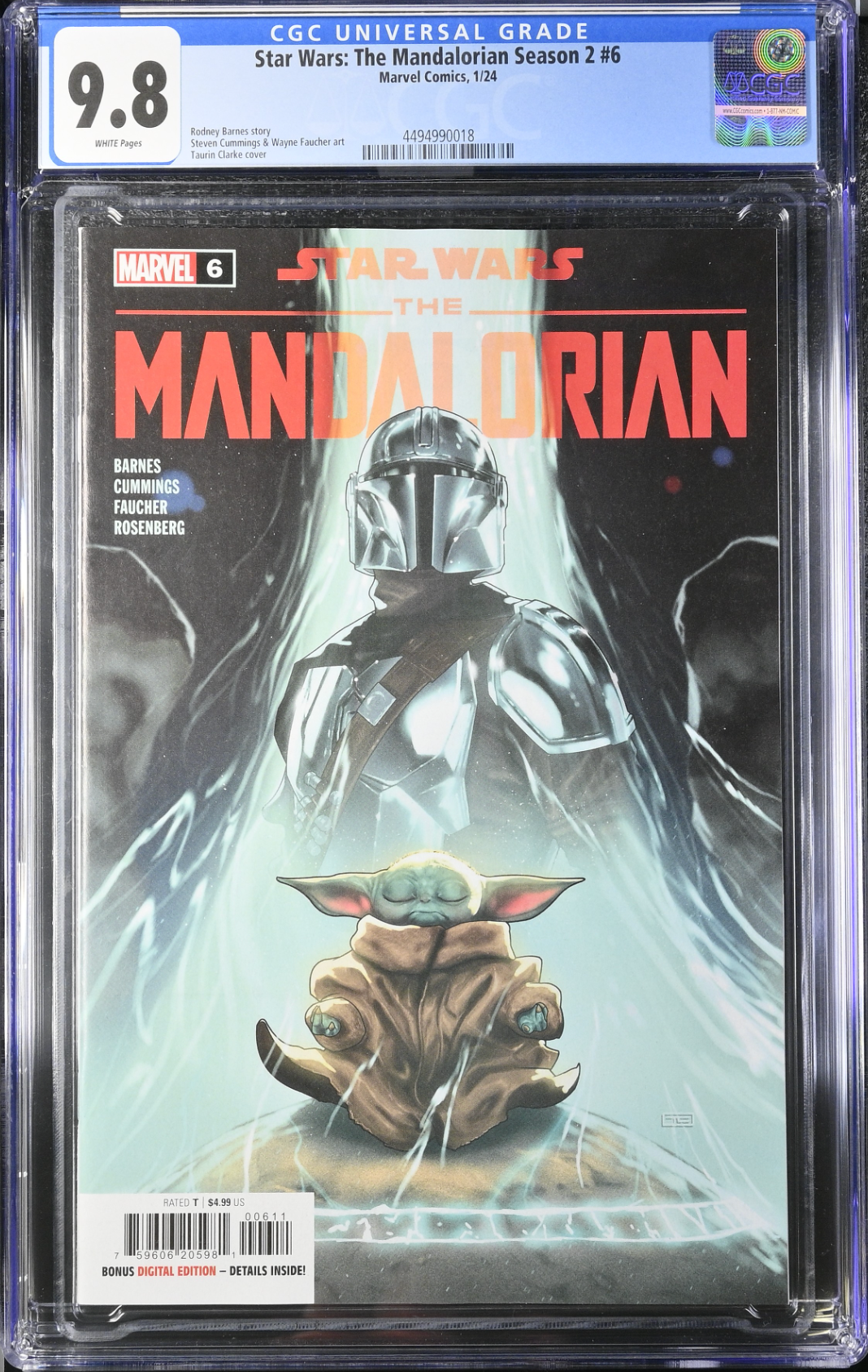 Star Wars: The Mandalorian Season 2 #6 CGC 9.8