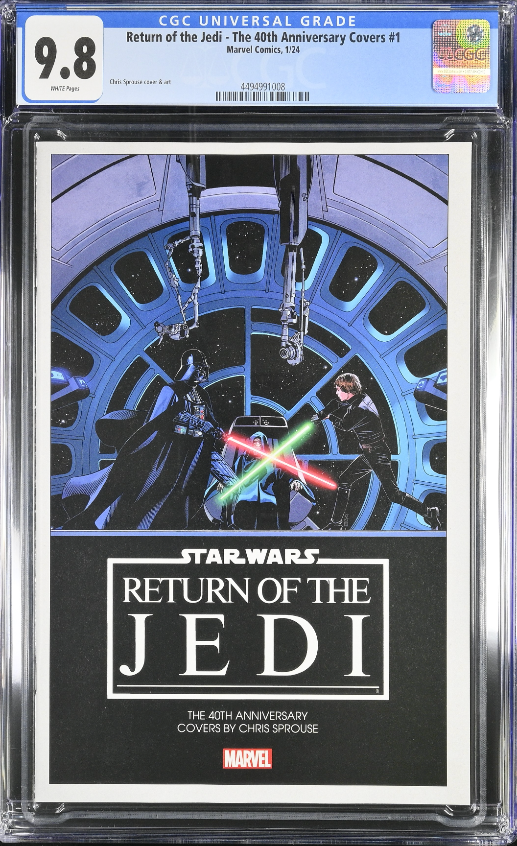Star Wars: Return of the Jedi - The 40th Anniversary Covers by Chris Sprouse #1 CGC 9.8