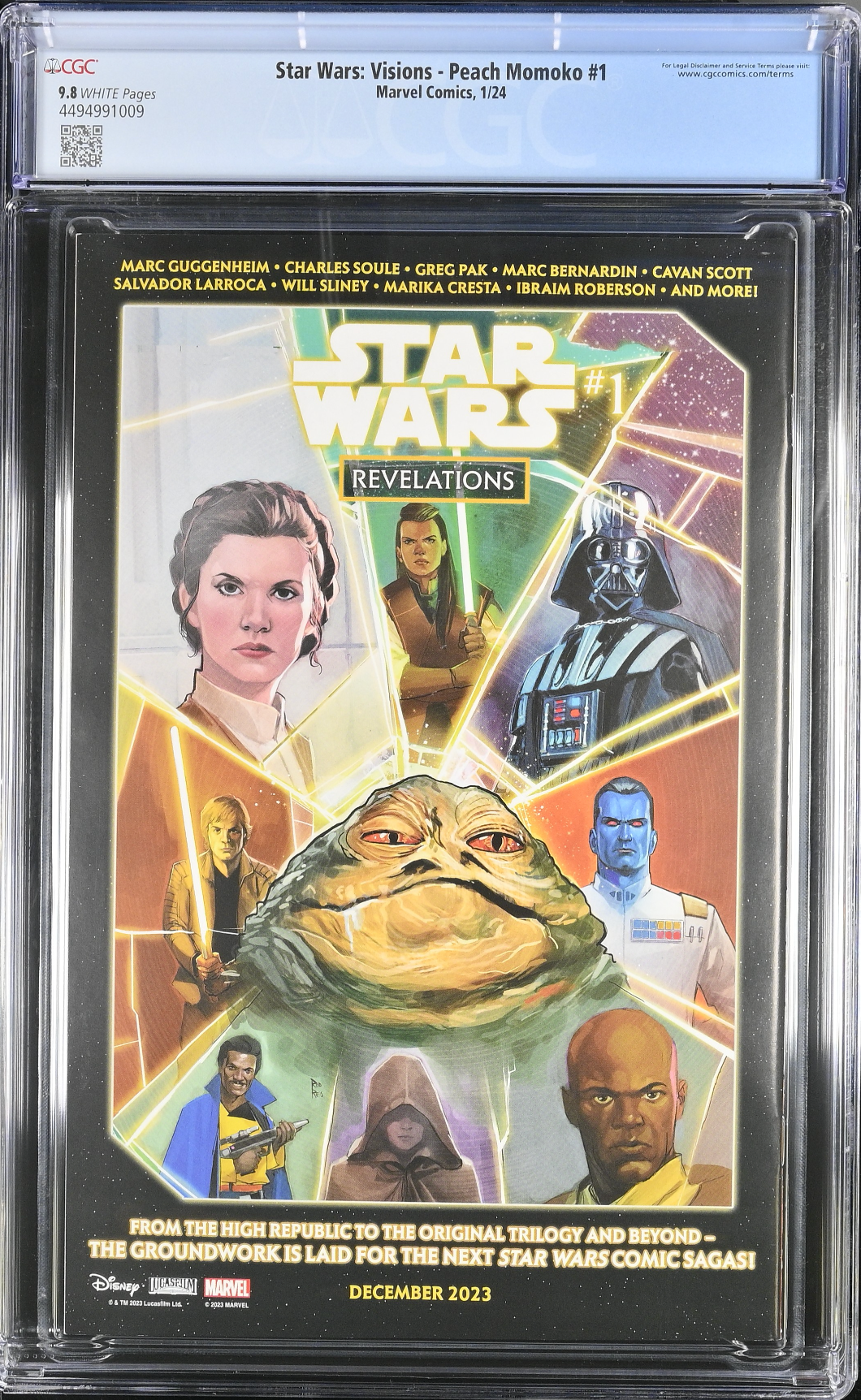 Star Wars: Visions - Peach Momoko #1 CGC 9.8
