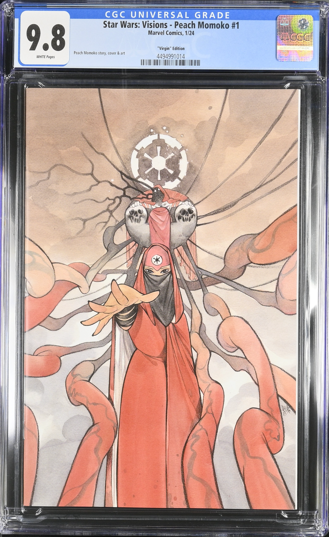 Star Wars: Visions - Peach Momoko #1 Momoko 1:100 Virgin Retailer Incentive Variant CGC 9.8