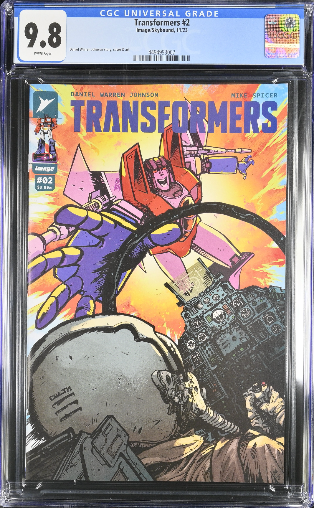 Transformers #2 CGC 9.8