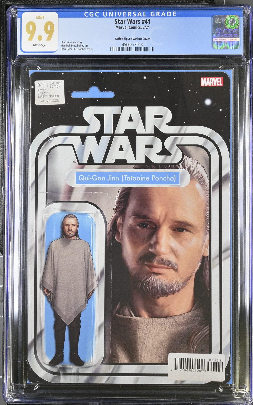 Star Wars #41 Action Figure Variant CGC 9.9