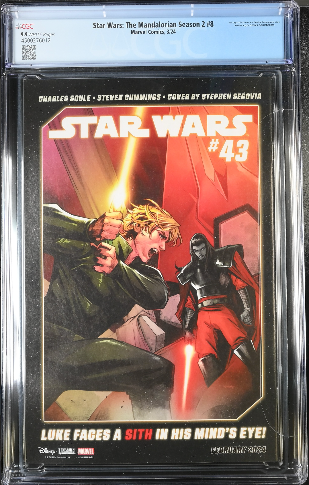 Star Wars: The Mandalorian Season 2 #8 CGC 9.9