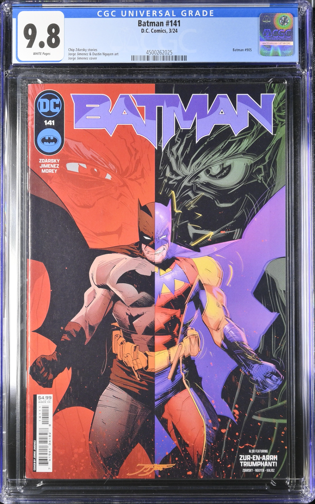 Batman #141 CGC 9.8