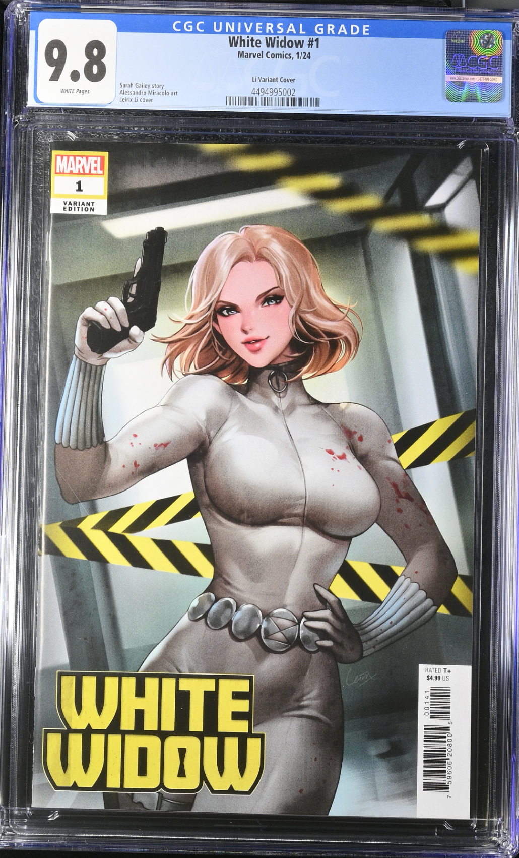 White Widow #1 Li Variant CGC 9.8