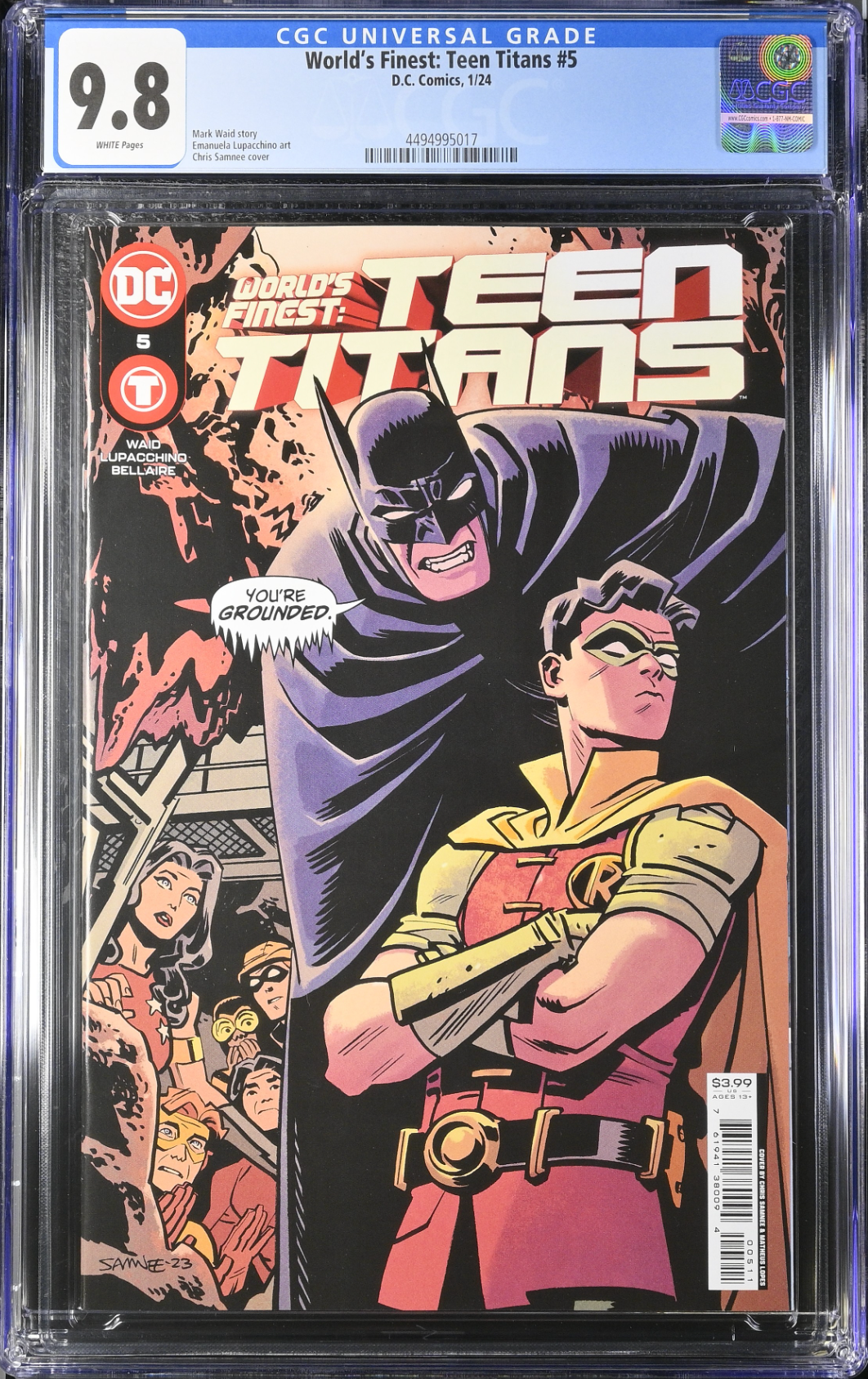 World's Finest: Teen Titans #5 CGC 9.8