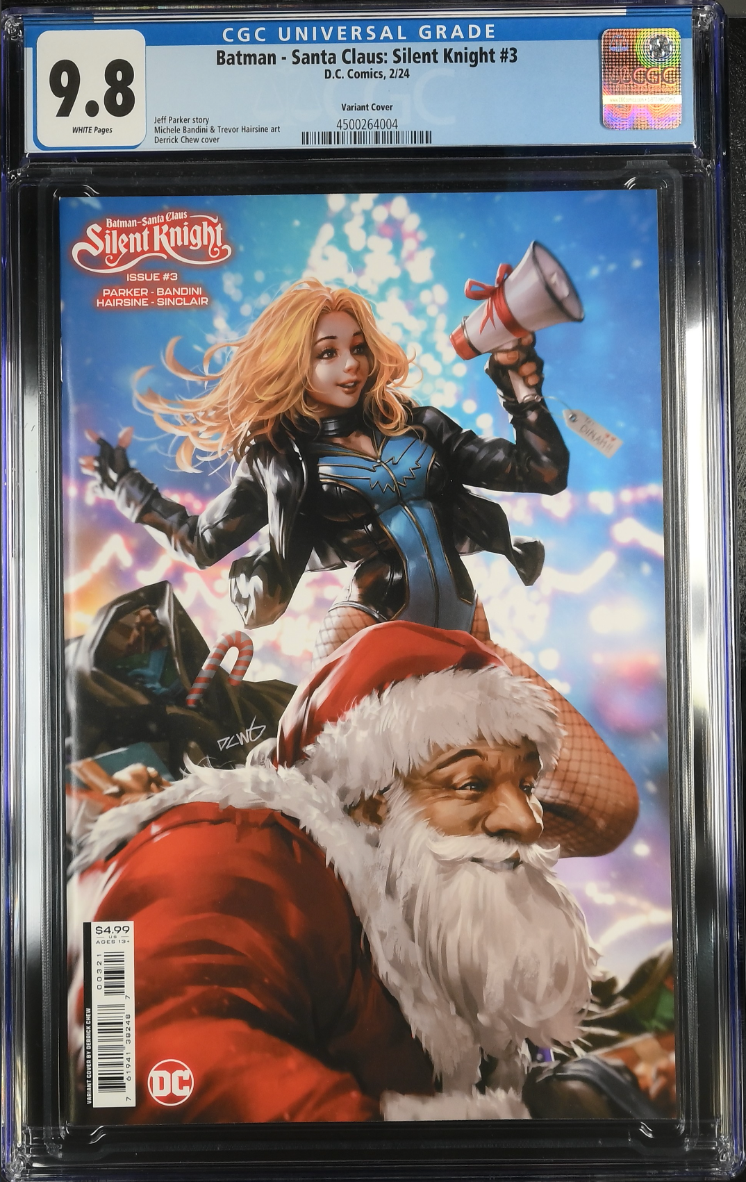 Batman/Santa Claus: Silent Knight #3 Chew Variant CGC 9.8