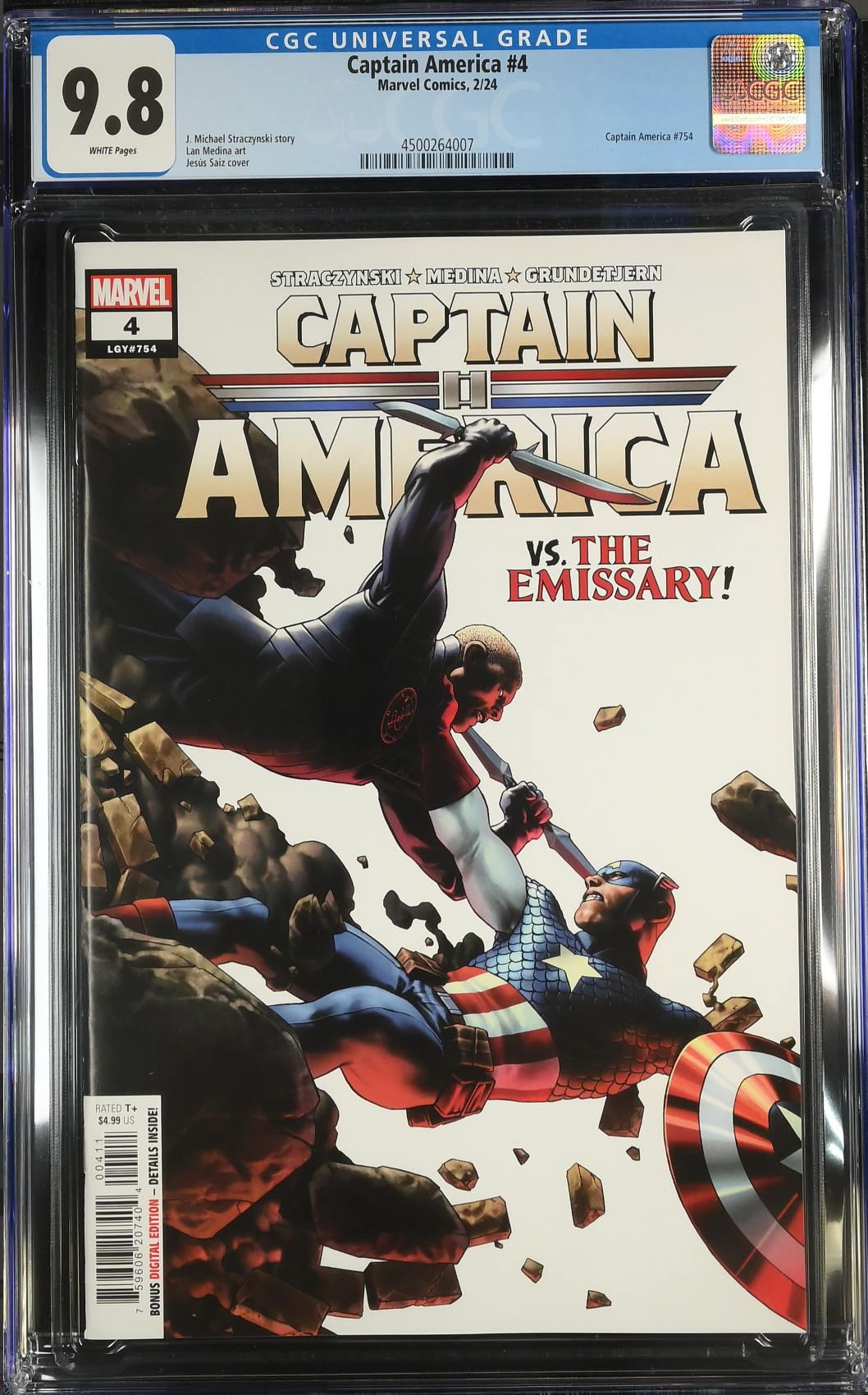 Captain America #4 CGC 9.8