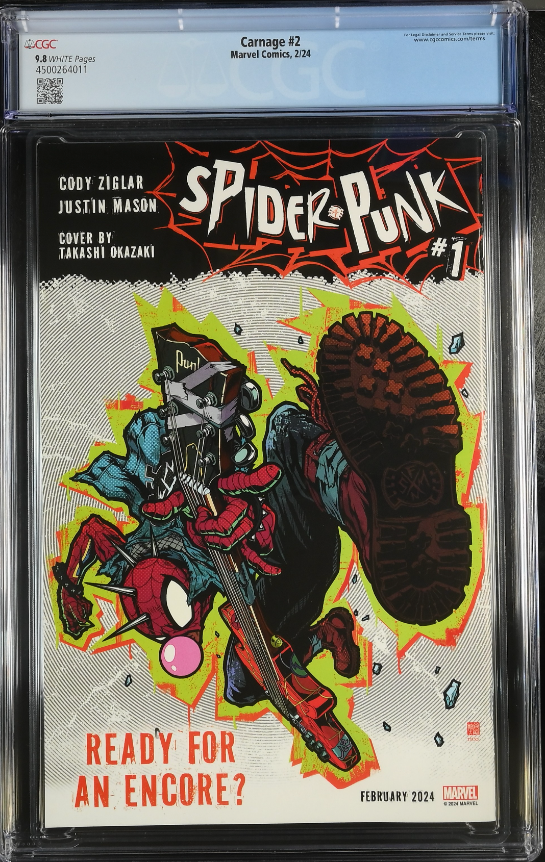 Carnage #2 CGC 9.8