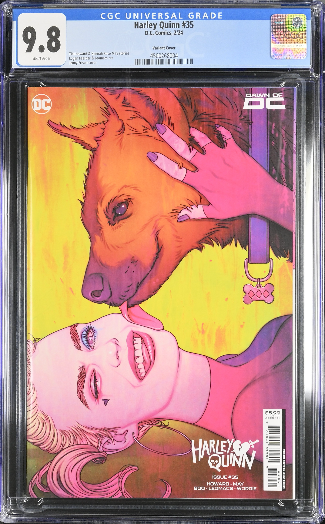 Harley Quinn #35 Frison Variant CGC 9.8