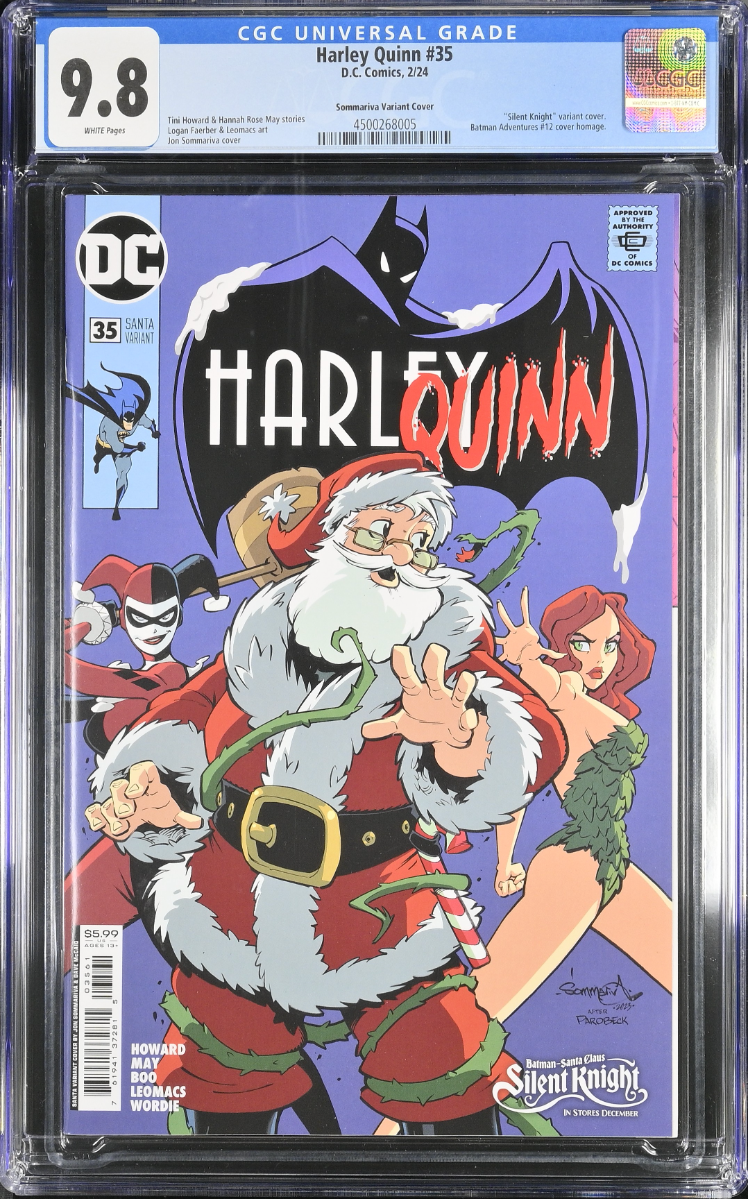 Harley Quinn #35 Sommravia Variant CGC 9.8