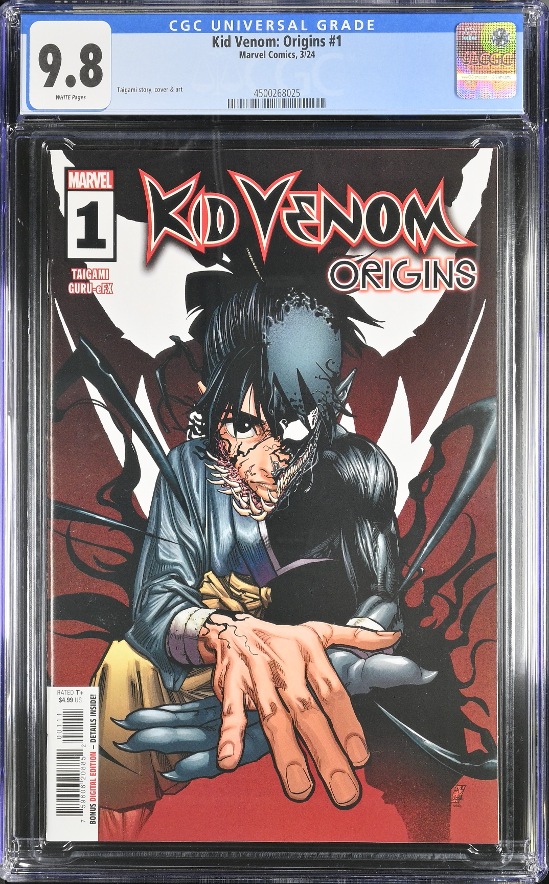 Kid Venom: Origins #1 CGC 9.8