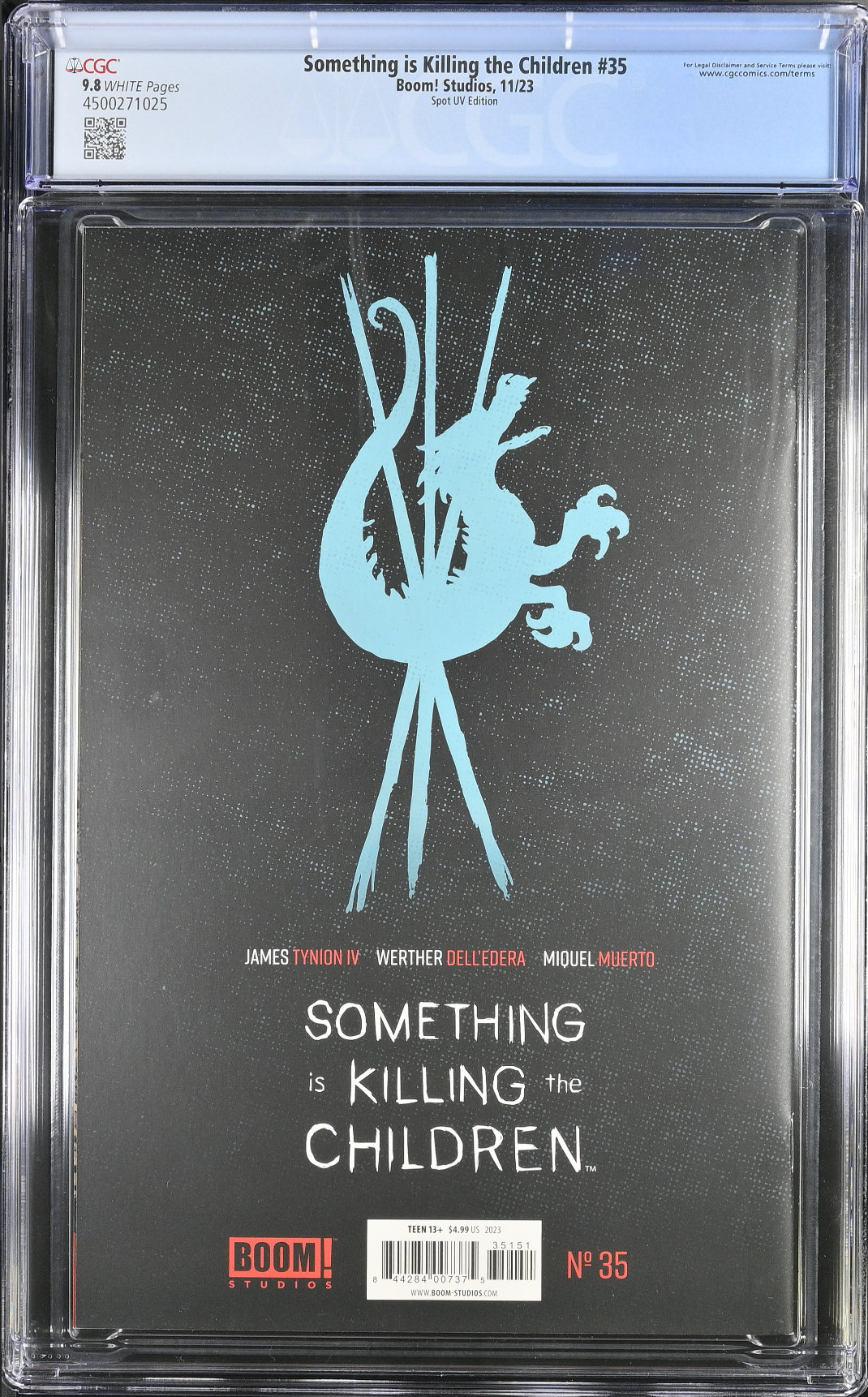 Something is Killing the Children #35 - Cover I - Spot UV Mask FOC Reveal Variant CGC 9.8