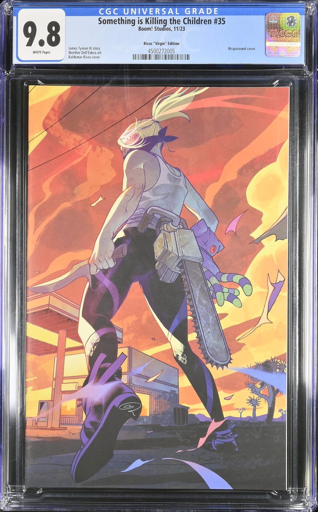 Something is Killing the Children #35 - Cover E - 1:50 Wraparound Virgin Retailer Incentive Variant CGC 9.8