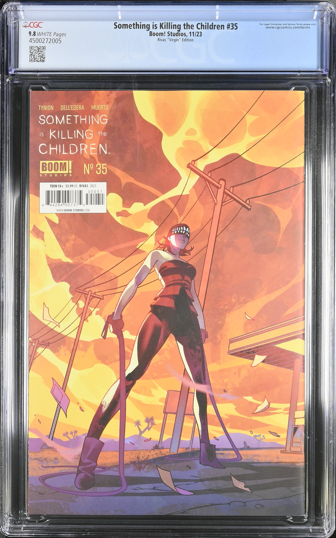 Something is Killing the Children #35 - Cover E - 1:50 Wraparound Virgin Retailer Incentive Variant CGC 9.8