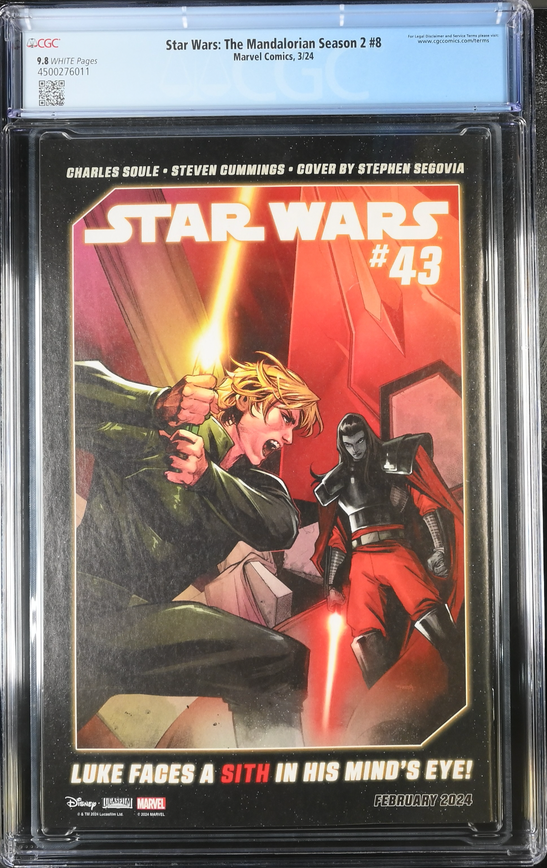 Star Wars: The Mandalorian Season 2 #8 CGC 9.8