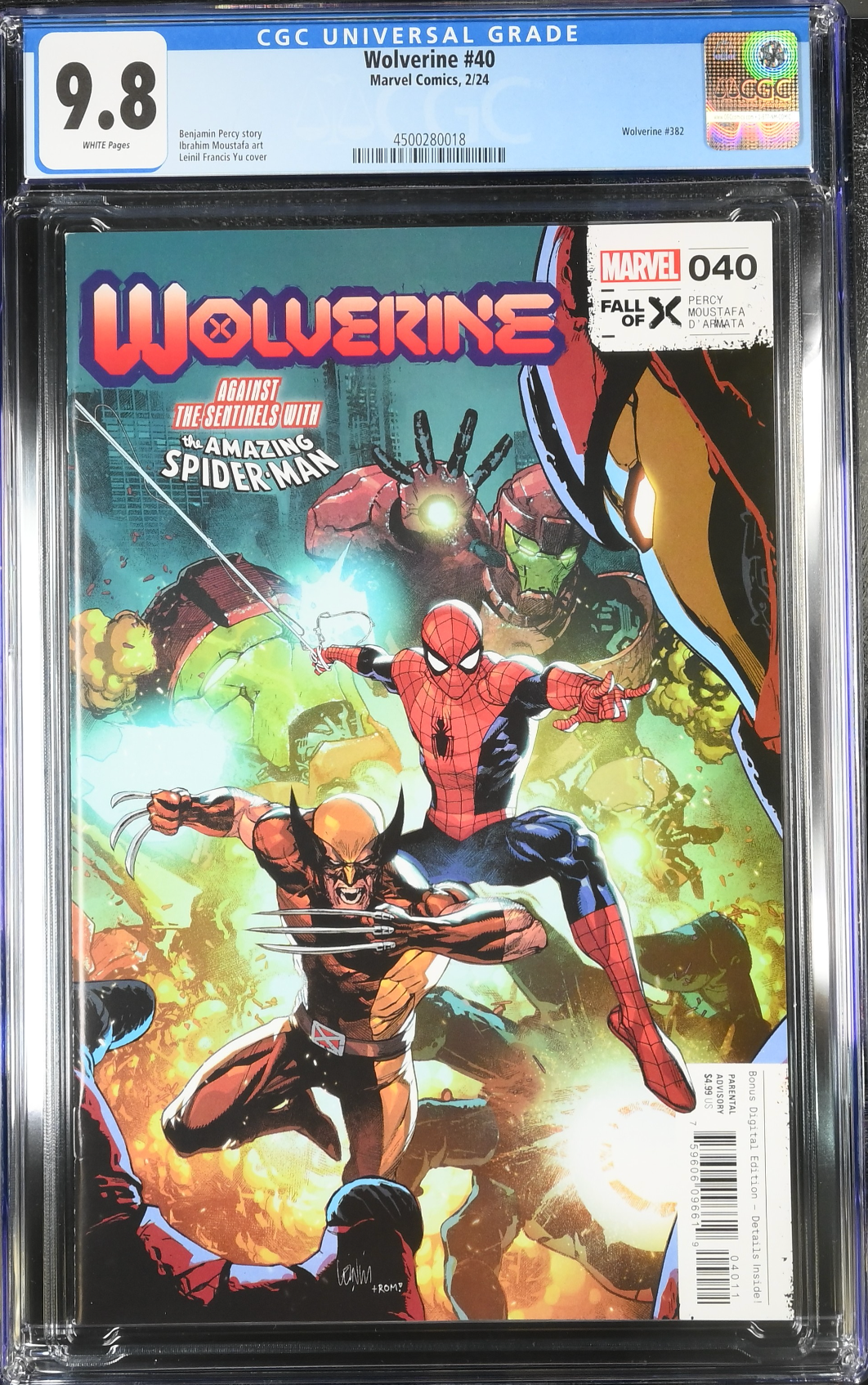 Wolverine #40 CGC 9.8