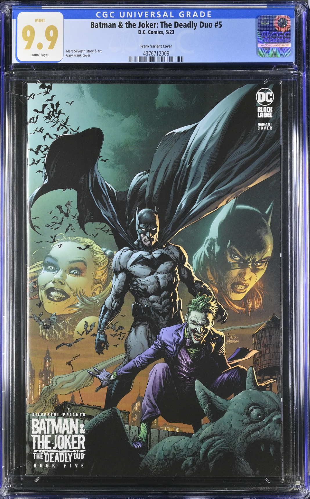 Batman & The Joker: The Deadly Duo #5 Frank 1:25 Retailer Incentive Variant CGC 9.9