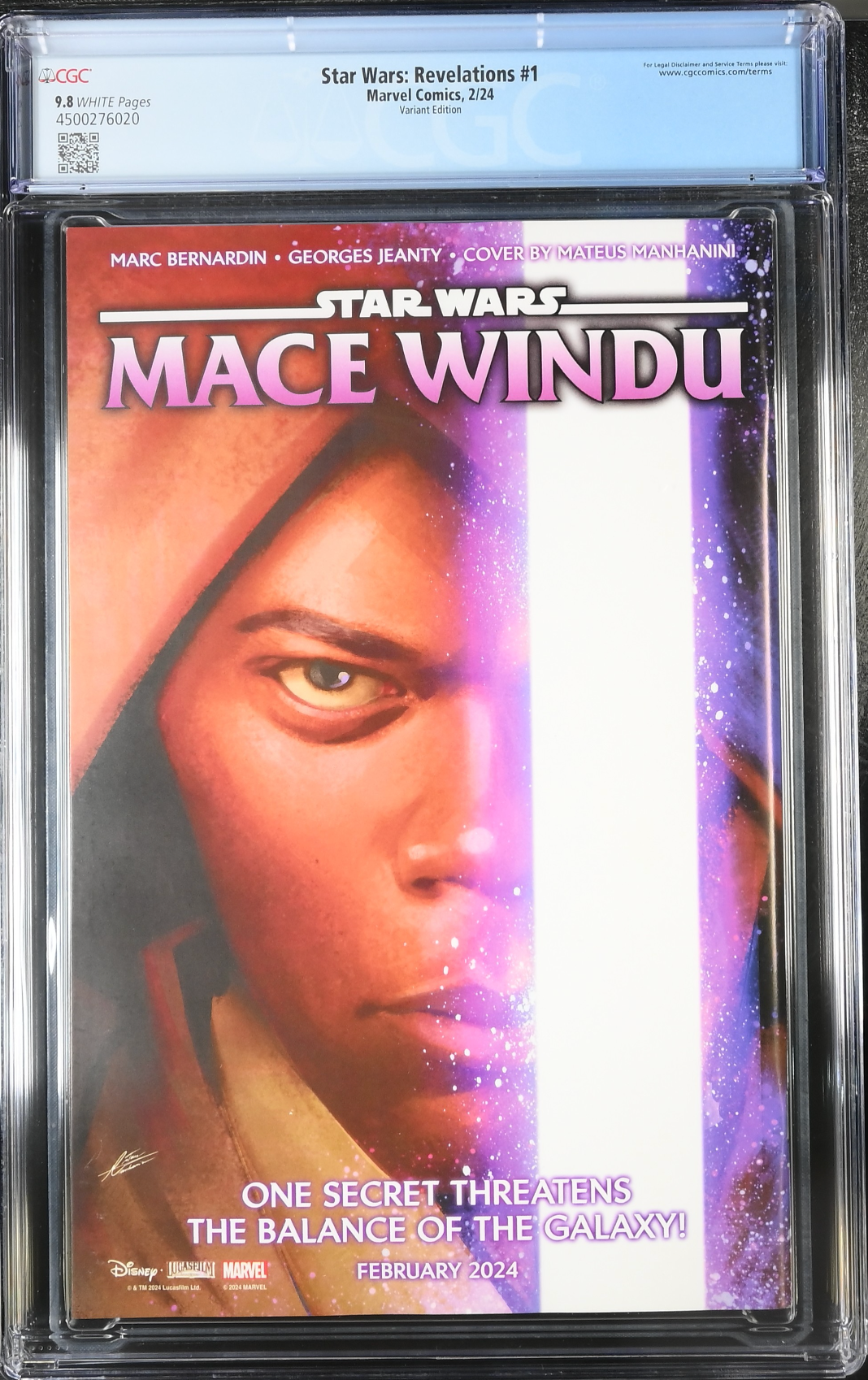 Star Wars: Revelations #1 De Latorre Variant  CGC 9.8