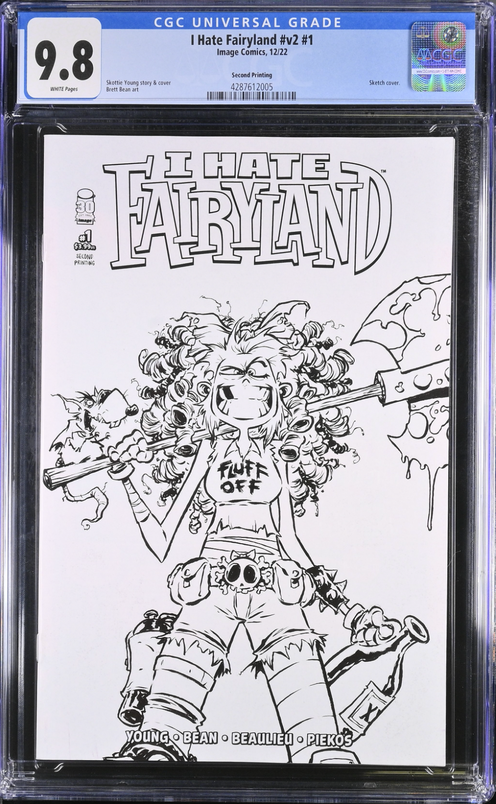 I Hate Fairyland #1 Second Printing CGC 9.8