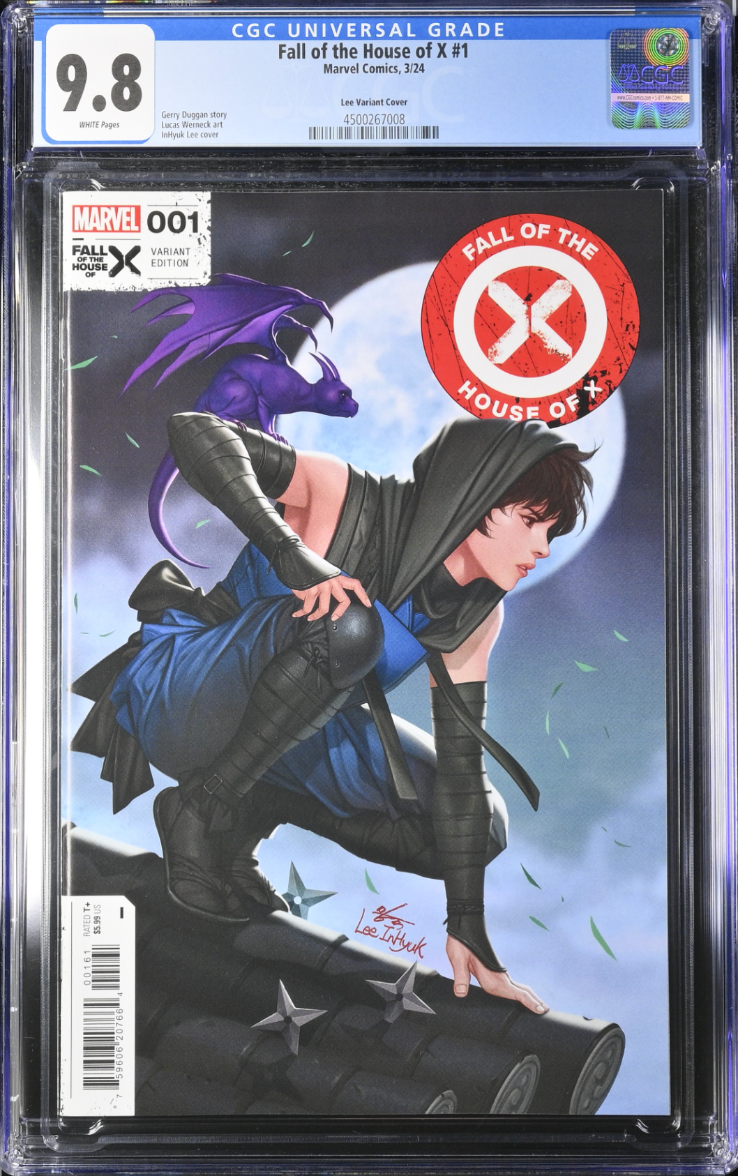 Fall of the House of X #1 InHyuk Lee Variant CGC 9.8