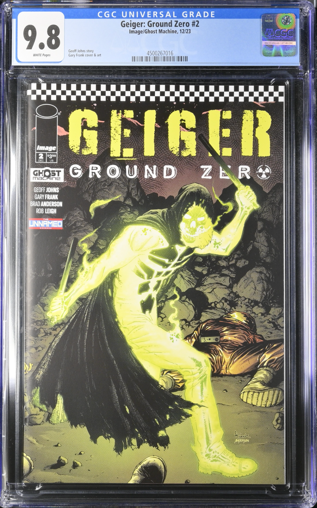 Geiger: Ground Zero #2 CGC 9.8