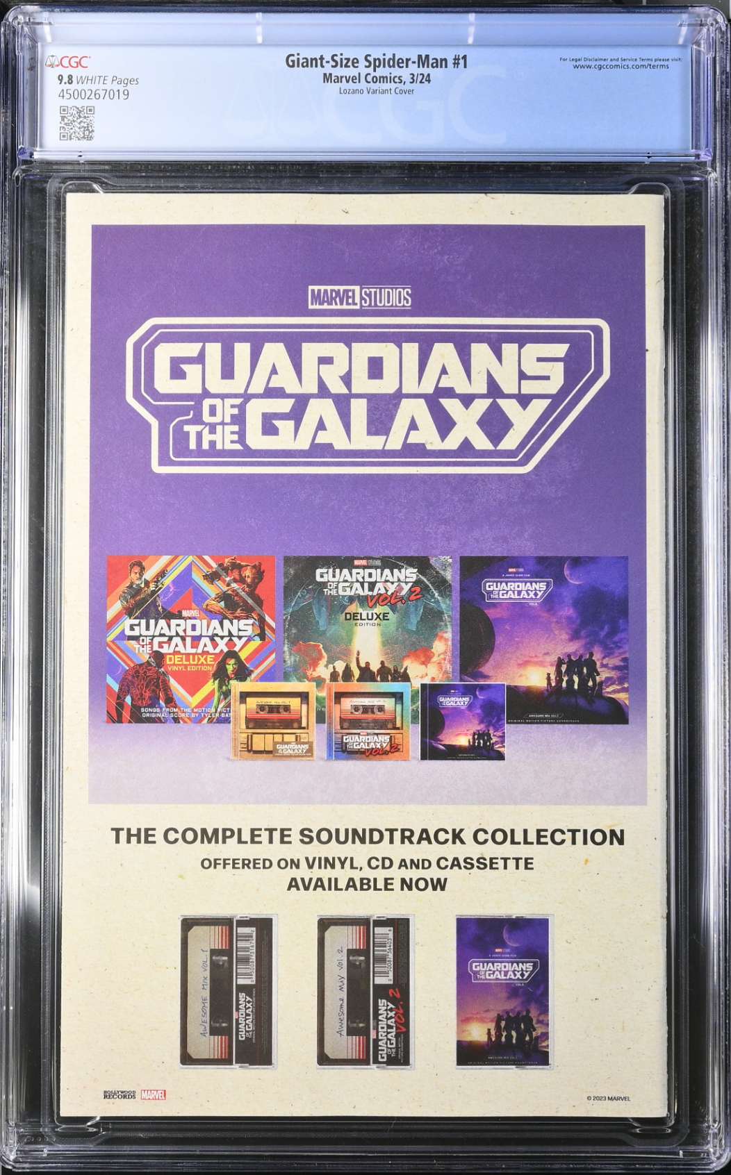 Giant Size Spider-Man #1 Lozano Variant CGC 9.8