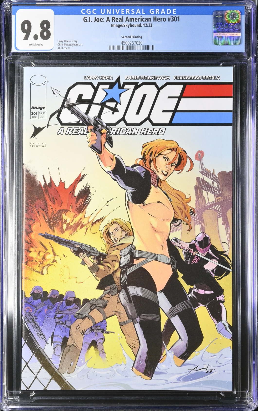 G.I. Joe: A Real American Hero #301 Second Printing CGC 9.8