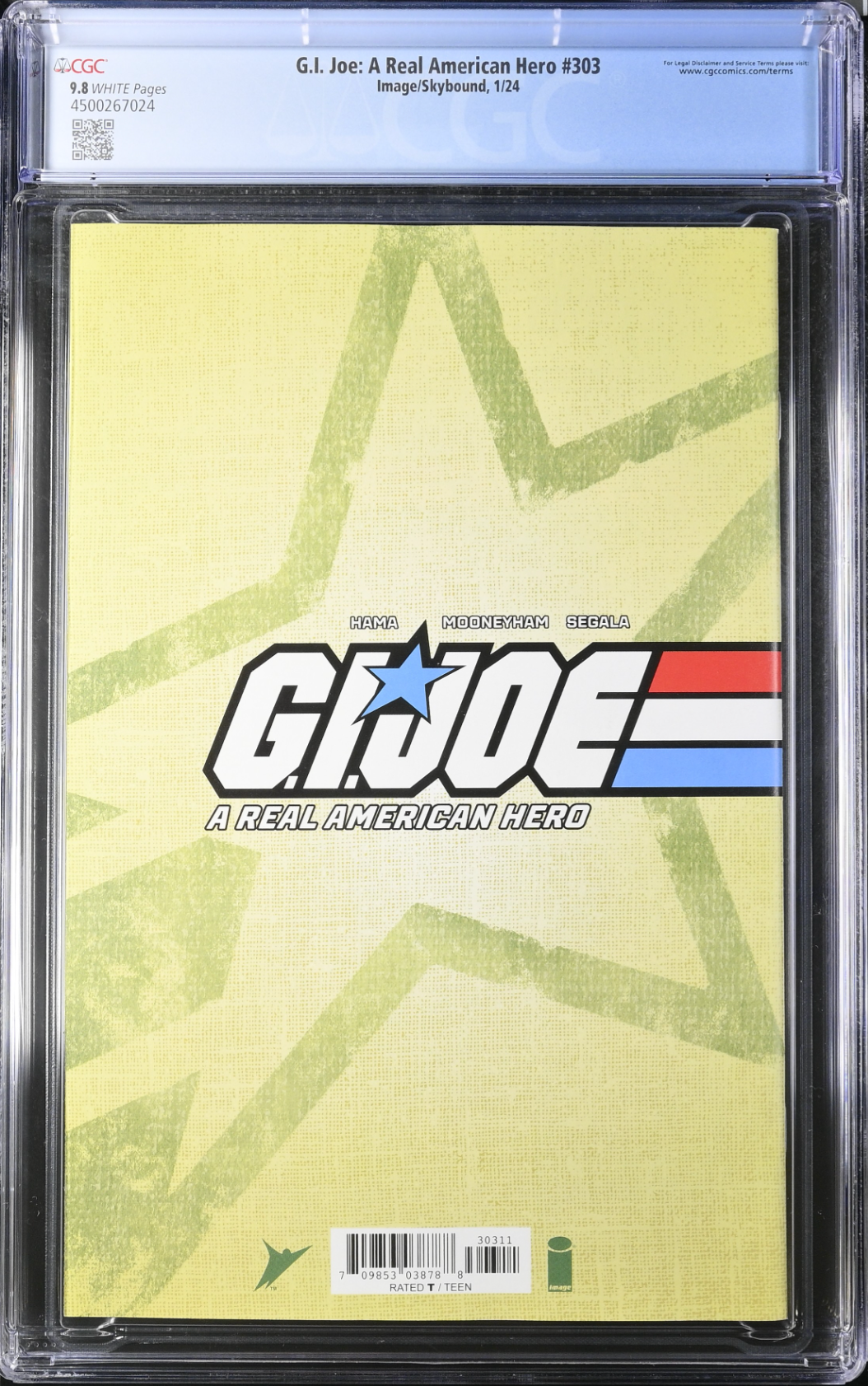 G.I. Joe: A Real American Hero #303 CGC 9.8