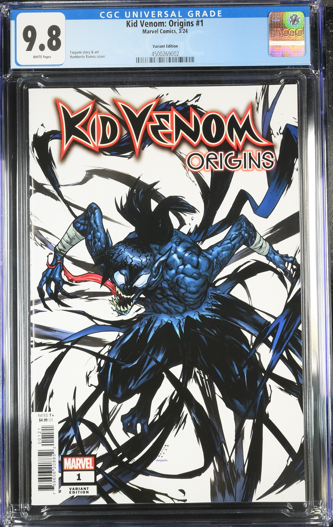 Kid Venom: Origins #1 Ramos Variant CGC 9.8
