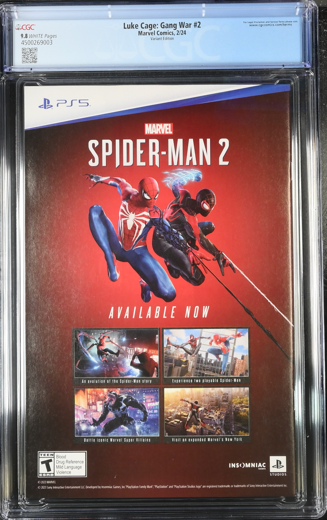 Luke Cage: Gang War #2 Momoko Variant CGC 9.8