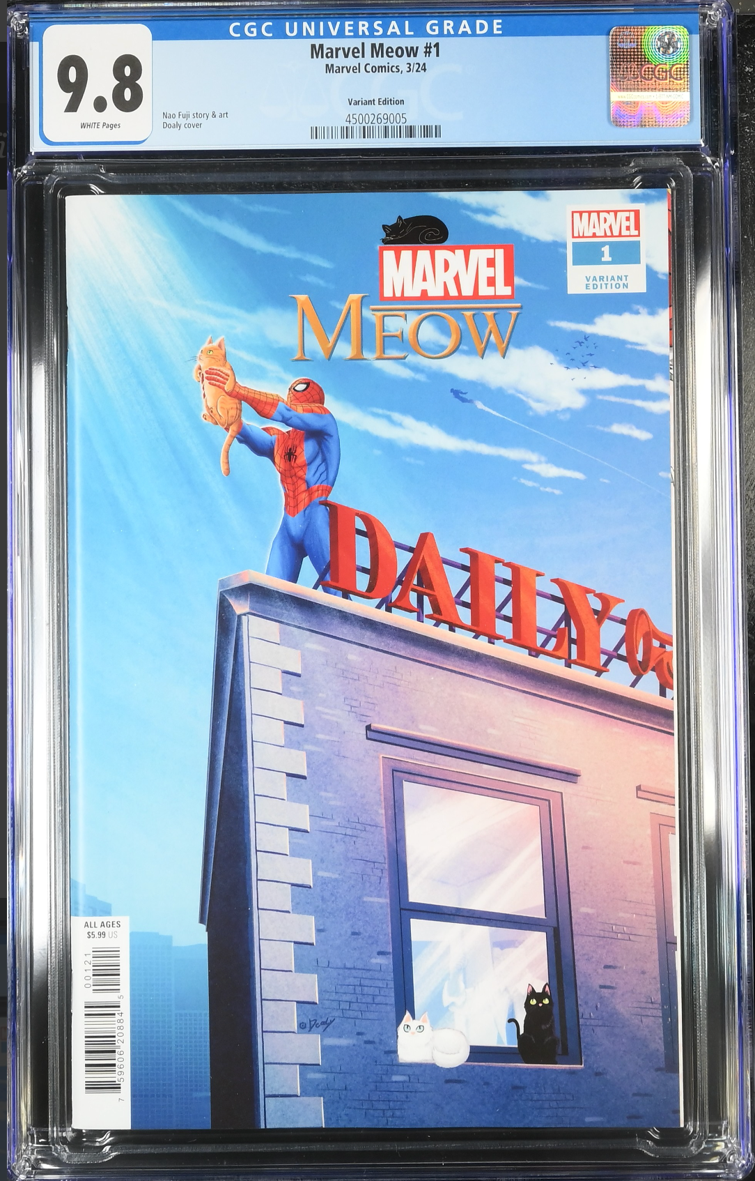 Marvel Meow #1 Doaly Variant CGC 9.8
