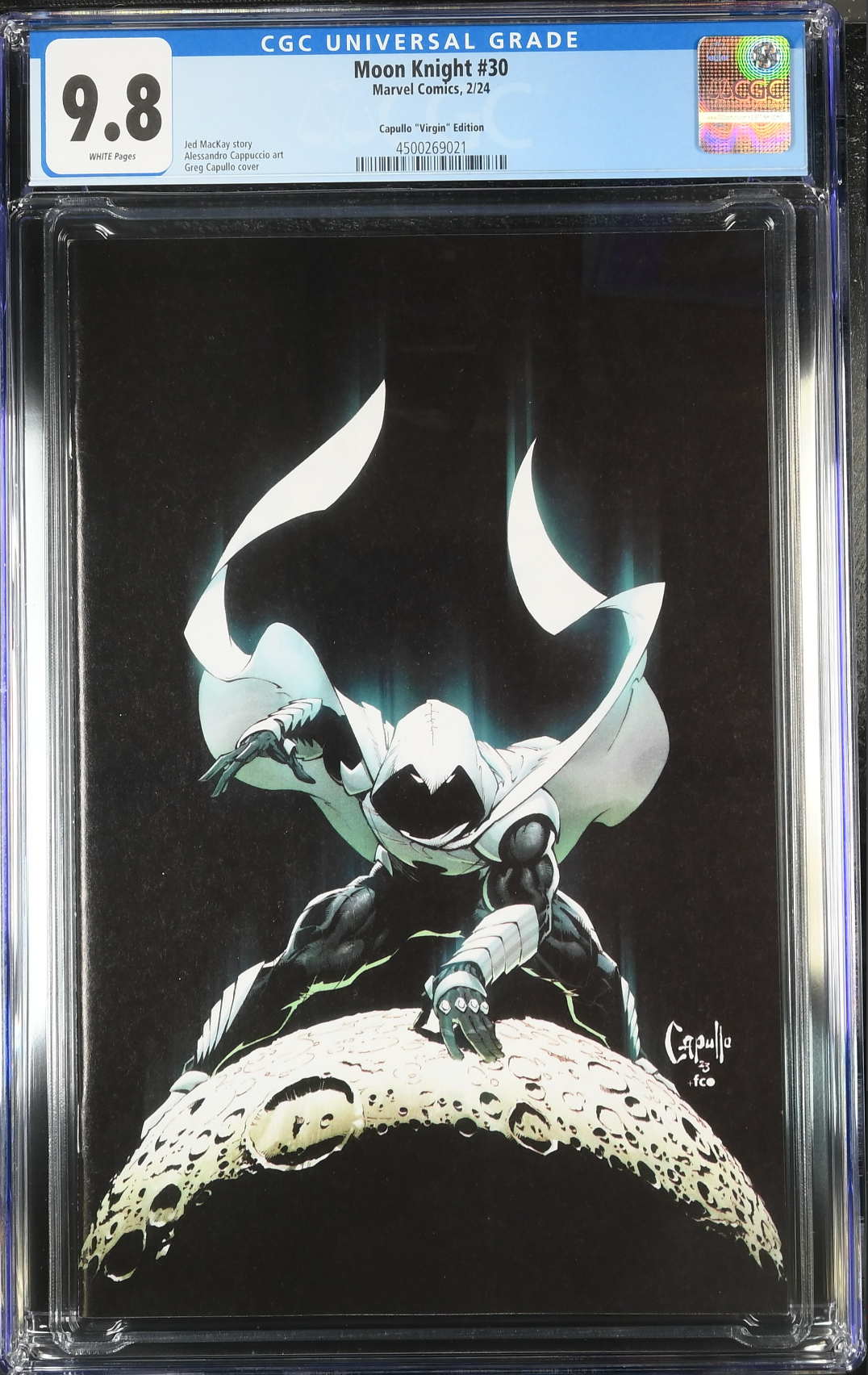 Moon Knight #30 Capullo 1:100 Virgin Retailer Incentive Variant CGC 9.8