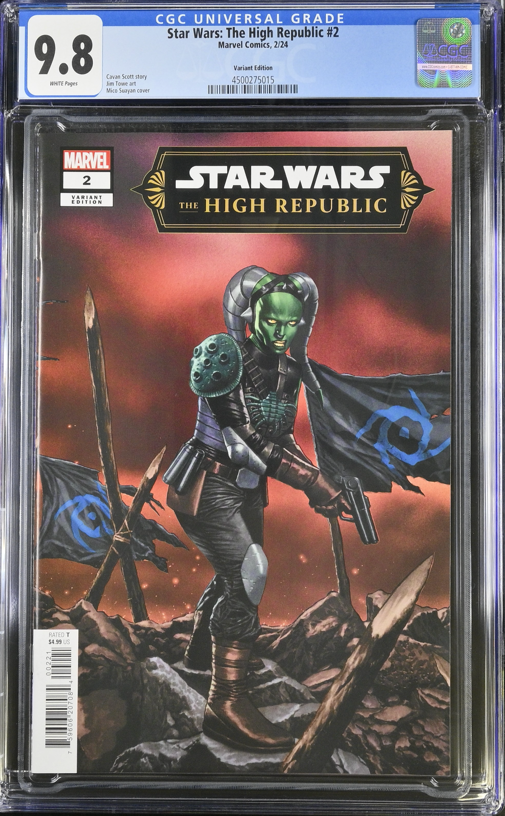 Star Wars: The High Republic (Phase III) #2 Suayan Connecting Variant CGC 9.8