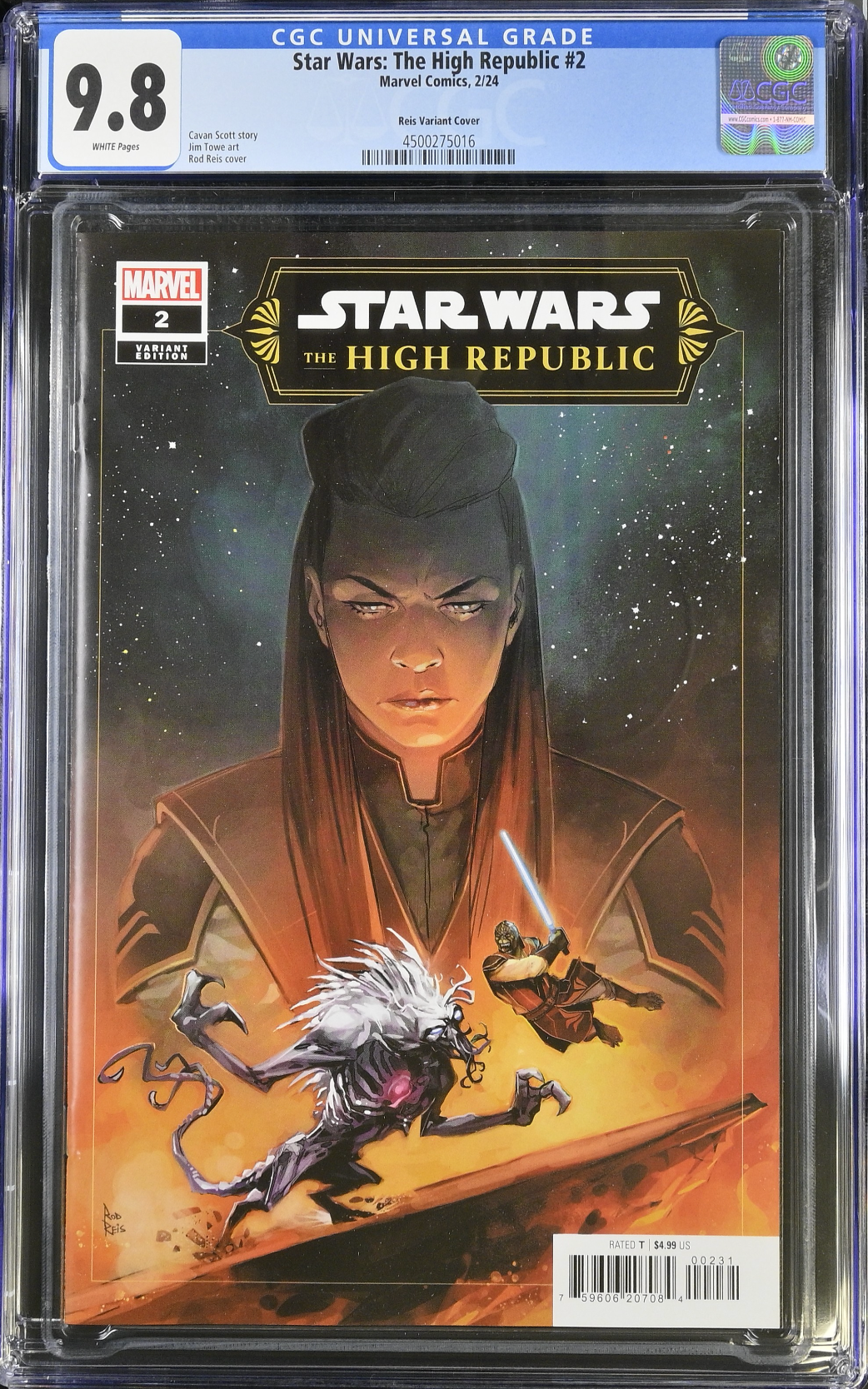 Star Wars: The High Republic (Phase III) #2 Reis Variant CGC 9.8