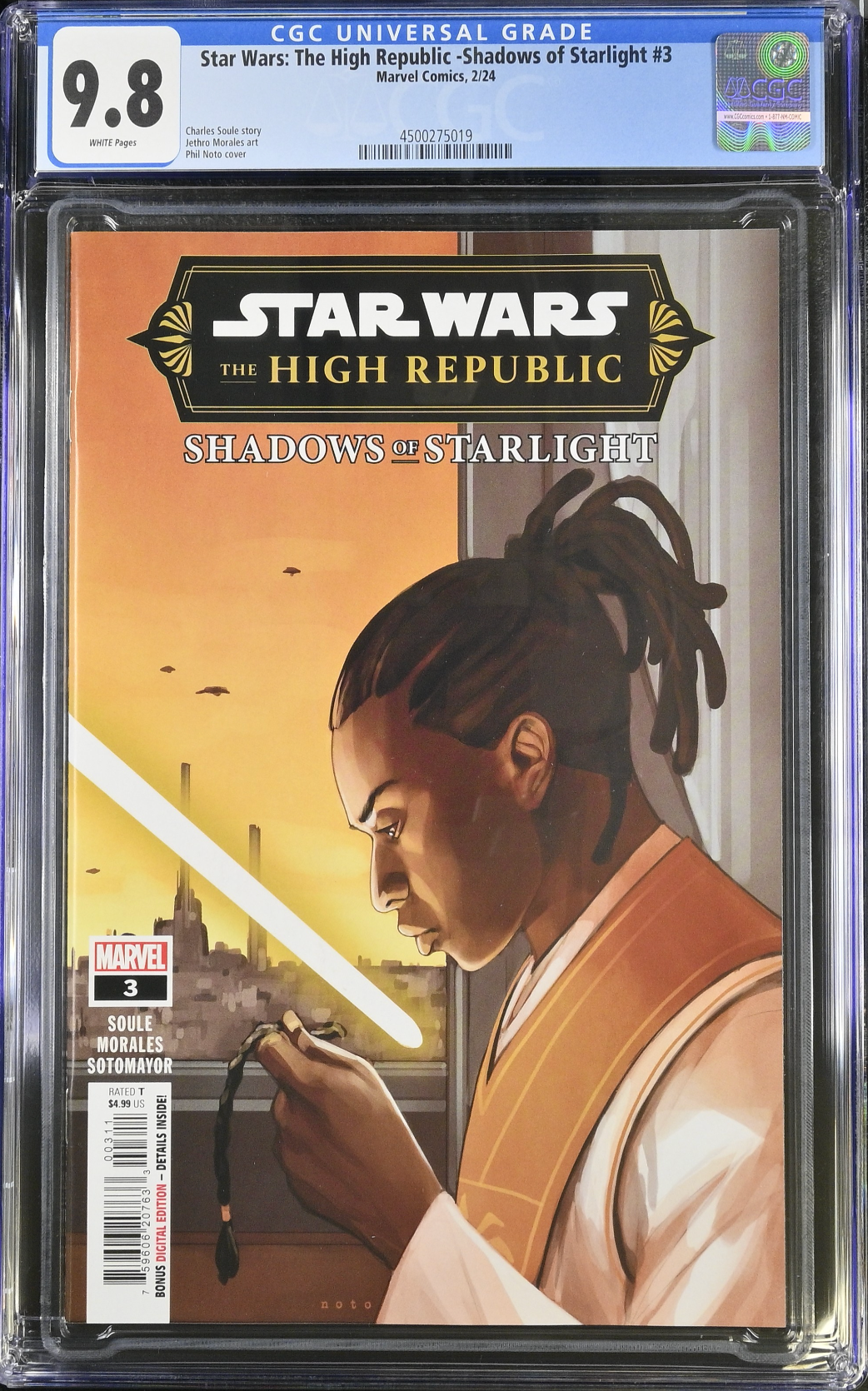 Star Wars: The High Republic - Shadows of Starlight #3 CGC 9.8